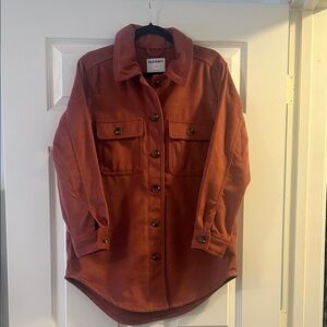 Old Navy Women's Utility Jacket in Warm Terracotta